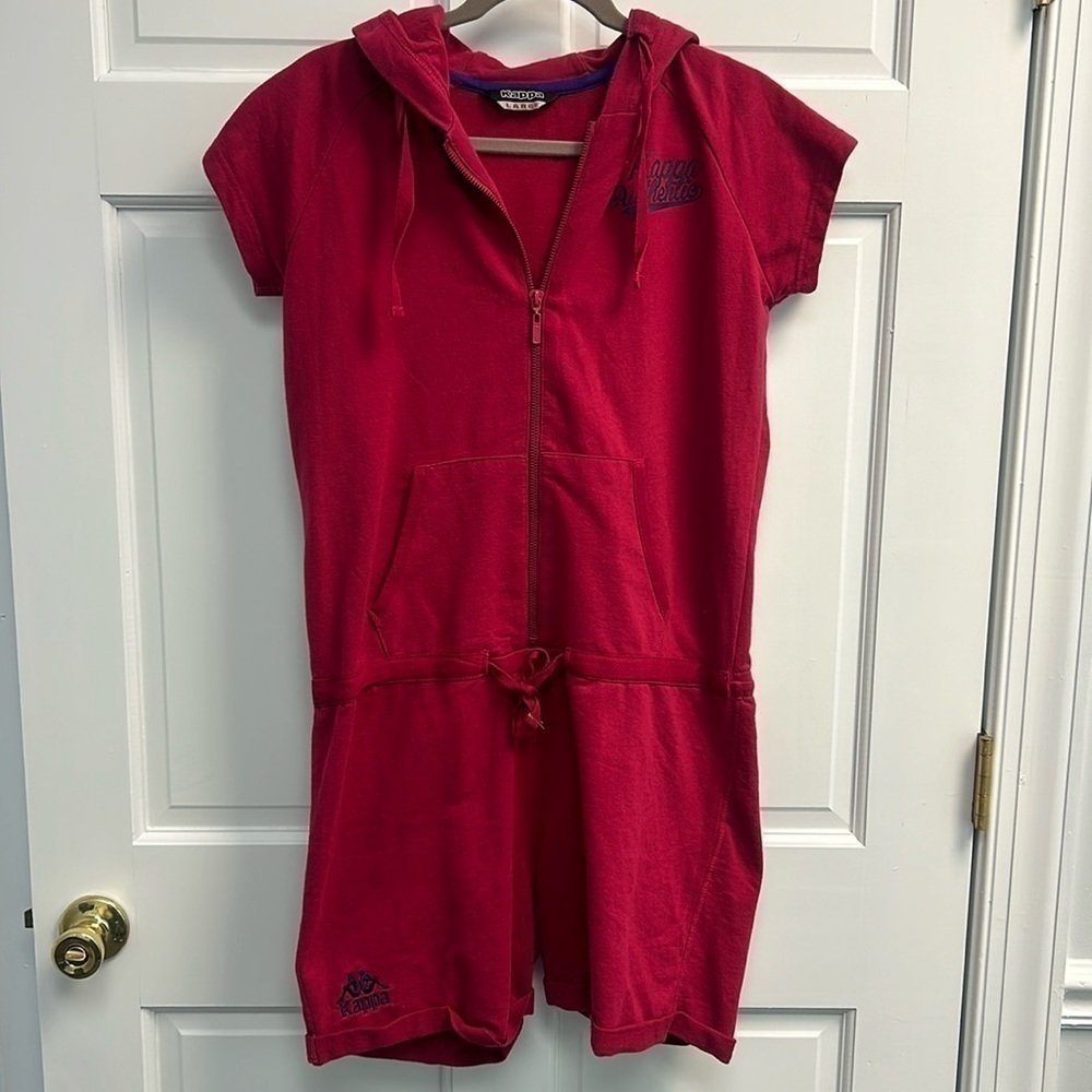 Kappa Authentic Sportswear Romper with Hood  Size L